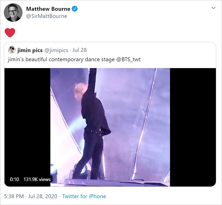 Penampilan Solo Jimin BTS di Gayo Daejun 2016 Dapat Apresiasi Dari Koreografer Dunia, Fans Takjub