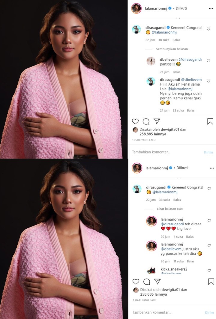 Dira Sugandi Dituding Pansos, Marion Jola Tulis Pembelaan