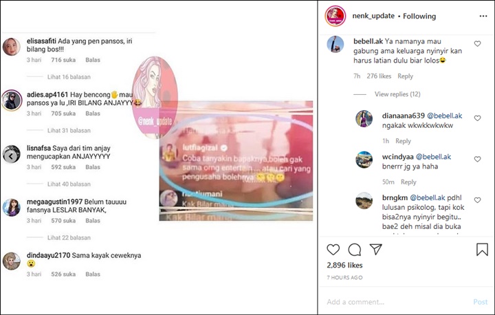 Celetukan Sinis