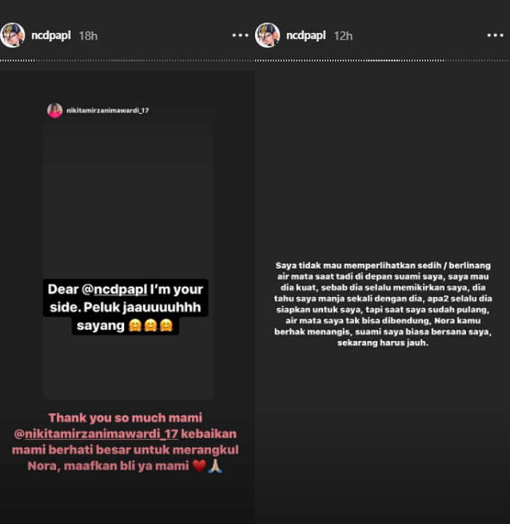 Nora Alexandra Berusaha Tegar Saat Jerinx Dipenjara, Nikita Mirzani \'Musuh\' Beri Dukungan