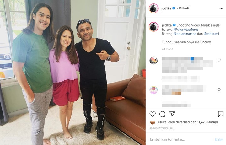 Dikabarkan Putus, El Rumi dan Marsha Aruan Terciduk Kerja Bareng
