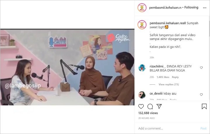 Dinda Hauw-Rey Mbayang Gandengan Terus di Vlog Gritte, Dibully Lebay Bak Mau Nyebrang