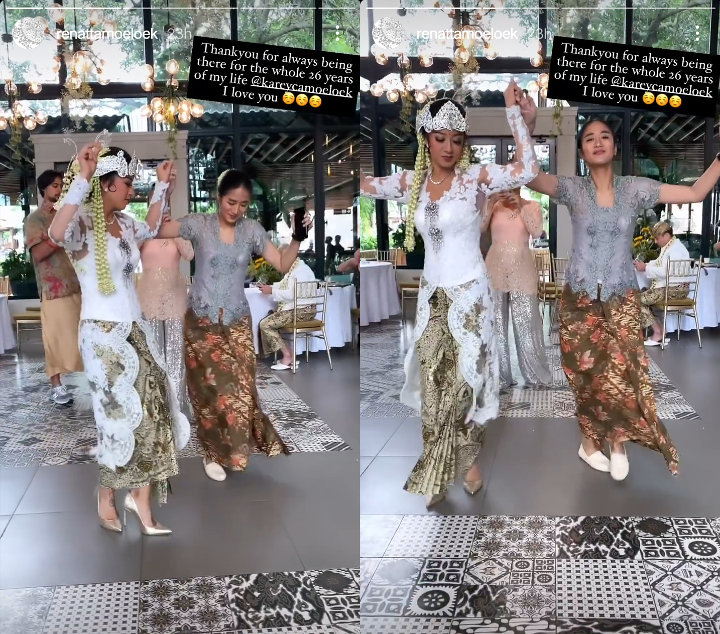 Bagikan Momen Romantis Pernikahan Sang Kakak, Chef Renatta Jadi Baper Sendiri