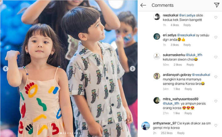Romantis Abis, Pose Candid Rafathar dan Gempi Disebut Mirip Adegan Drama Korea