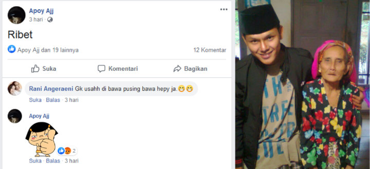 Facebook Kakak Nadya