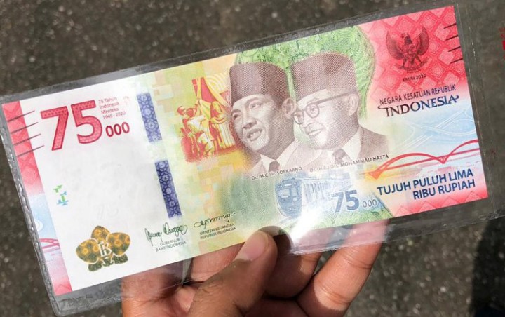 Mau Simpan Uang Pecahan Rp 75 Ribu untuk Koleksi? Ini Caranya Agar Awet