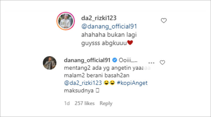Reaksi Rizki