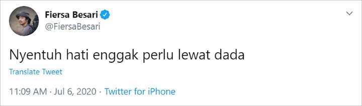 Nasihat Fiersa Besari