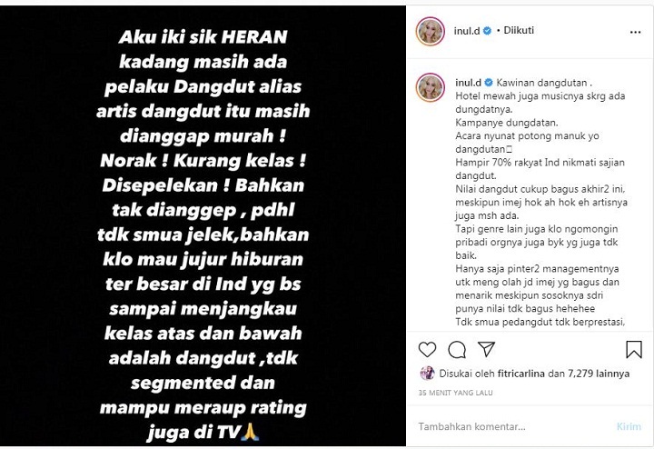 Tak Tahan Dangdut Diremehkan, Inul Daratista Beri \'Sentilan\' Pedas Ini