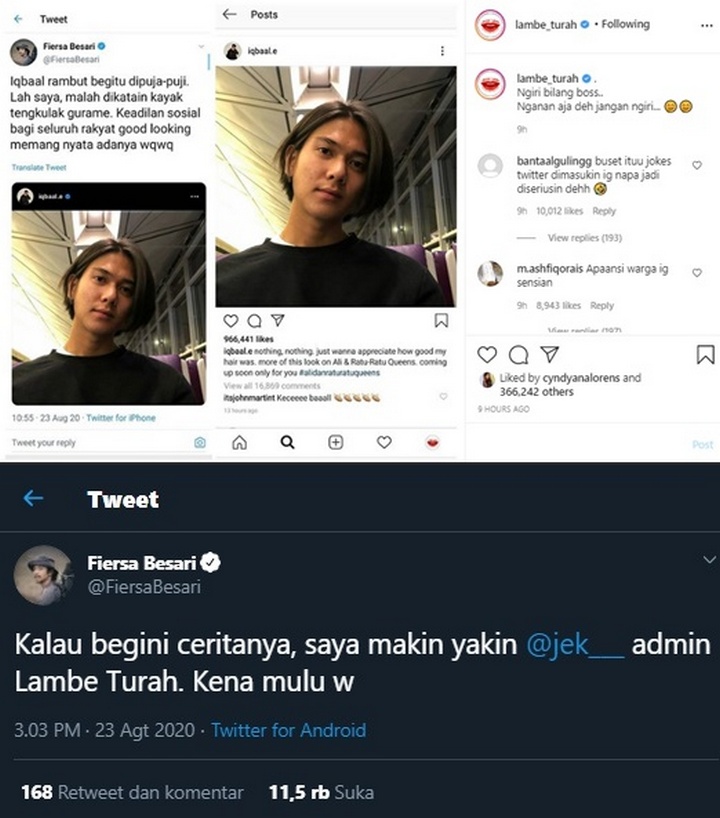 Reaksi Fiersa Besari Soal Iqbaal