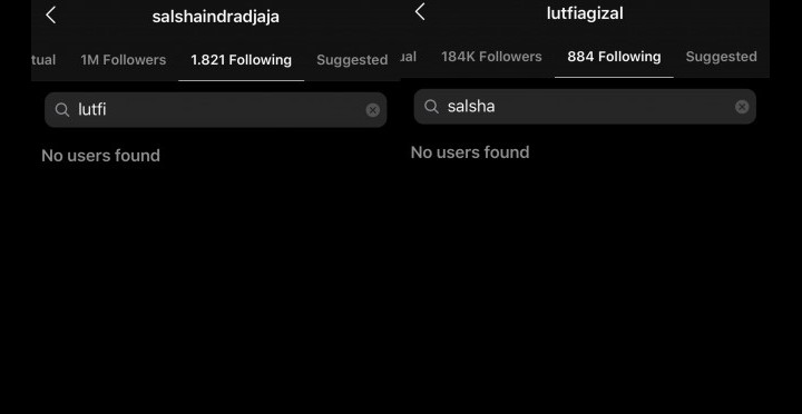 Salsha-Lutfi Agizal Ngode Putus