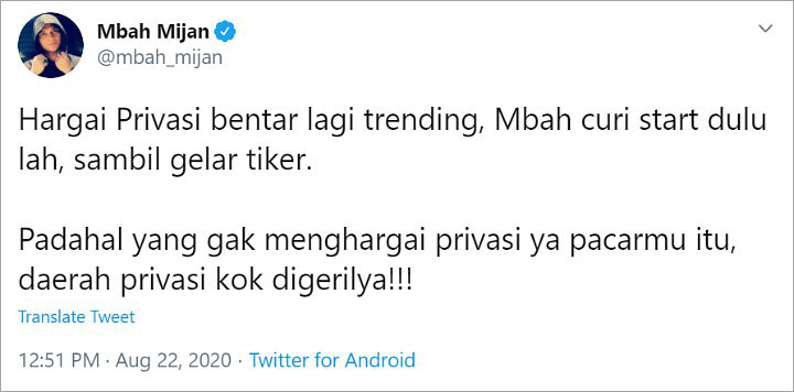 Iis Dahlia Diserbu Komentar \'Anjay\', Mbah Mijan Nyelekit Sindir Adhisty Zara Soal Privasi-Topik Pagi