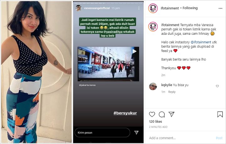 Vanessa Angel Ungkap Momen Miris Tak Bisa Isi Token Listrik, Rumah Mati Lampu Hingga 20 Jam