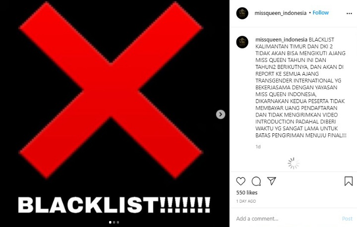 Millendaru Diblacklist dari Ajang Kecantikan Transgender, Terancam Tak Bisa Ikut Event Internasional