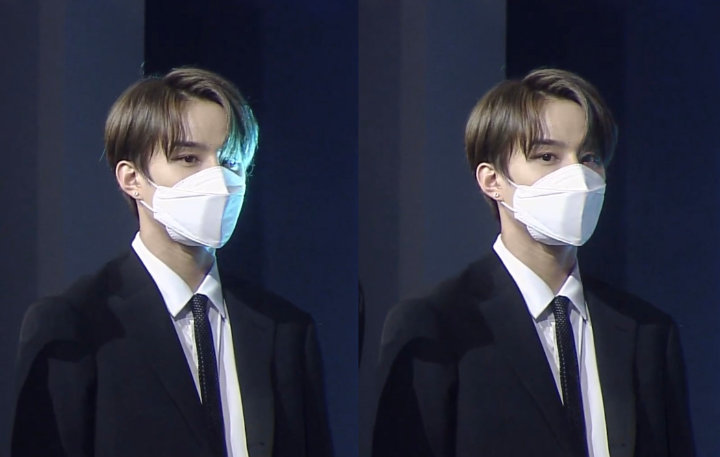 Warna Rambut Baru Jungwoo NCT Jadi Sorotan, Netizen Salfok Ganteng Banget