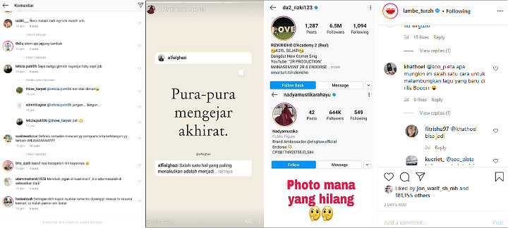Rizki DA Disindir Settingan