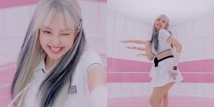 Dandanan Uwu Jennie BLACKPINK Pakai Baju Tennis di MV 'Ice Dandanan Uwu Jennie BLACKPINK Pakai Baju Tennis di MV 'Ice