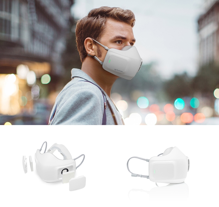 LG Makin Canggih Ciptakan Masker yang Bisa Bersihkan Udara, Bakal Turunkan Kasus Corona?
