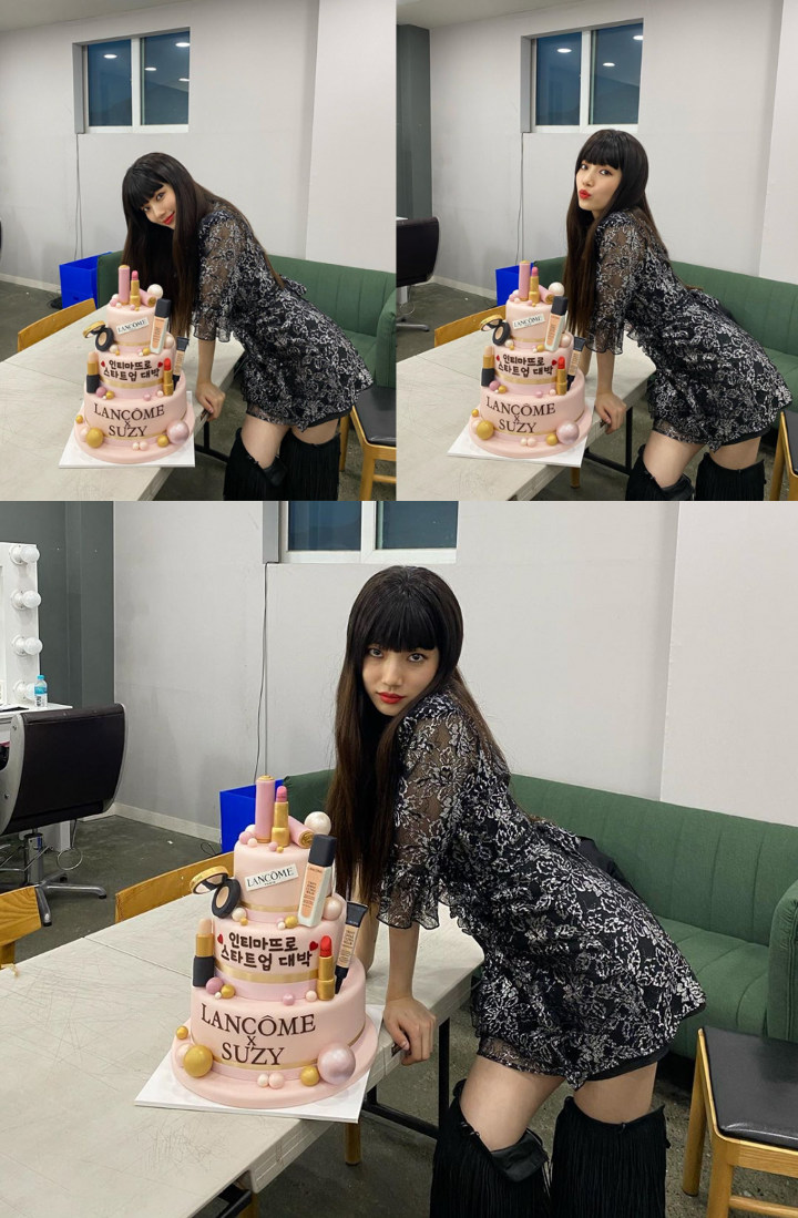 Suzy Tampil Beda dengan Gaya Rambut Baru, Netizen Salfok Kelakuan Gesrek