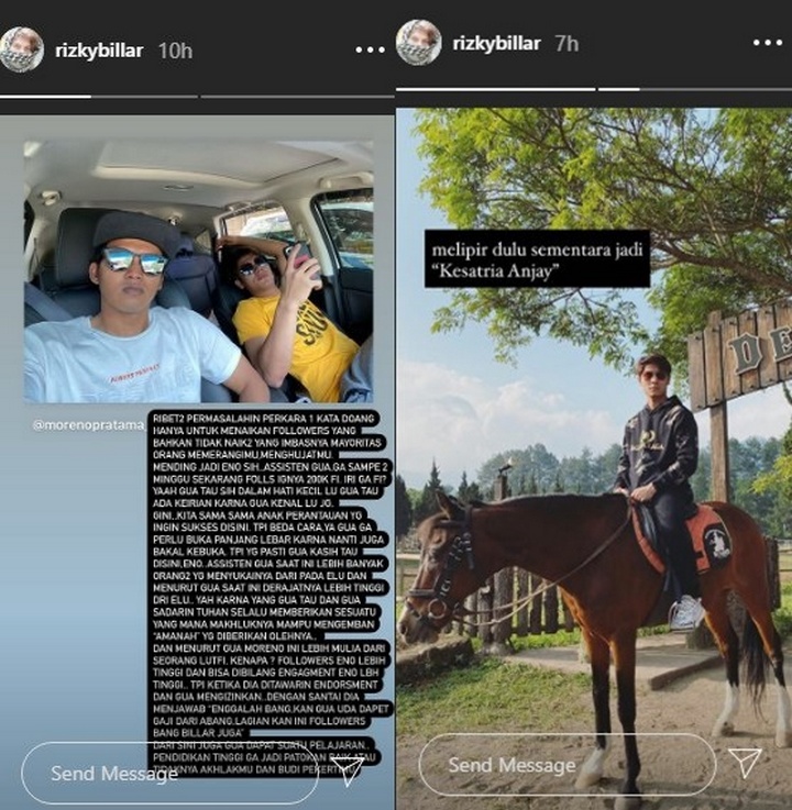 Rizky Billar Skak Mat Calon Mantu Iis Dahlia