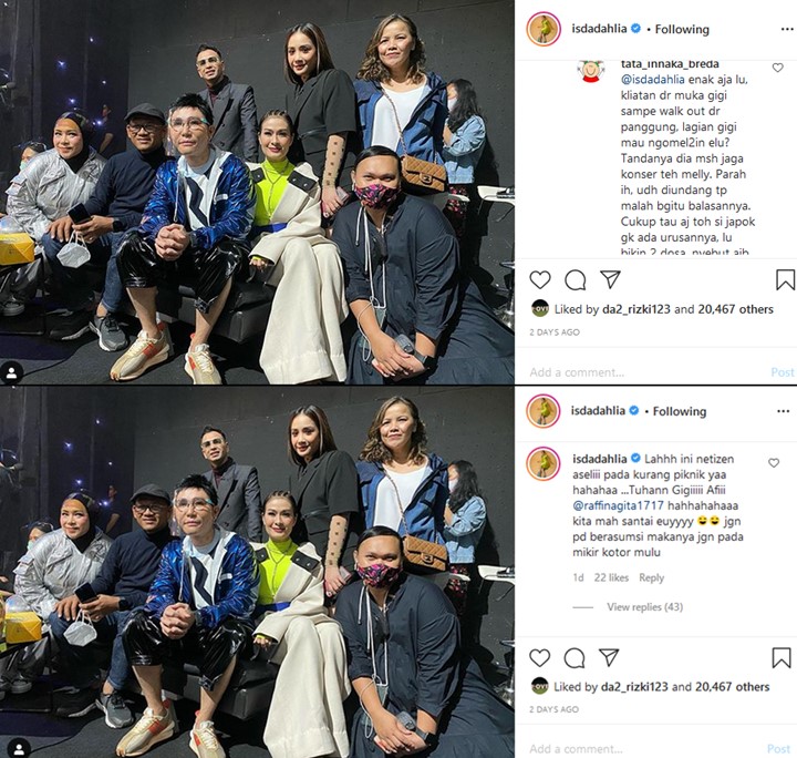 Iis Dahlia vs Fans Nagita
