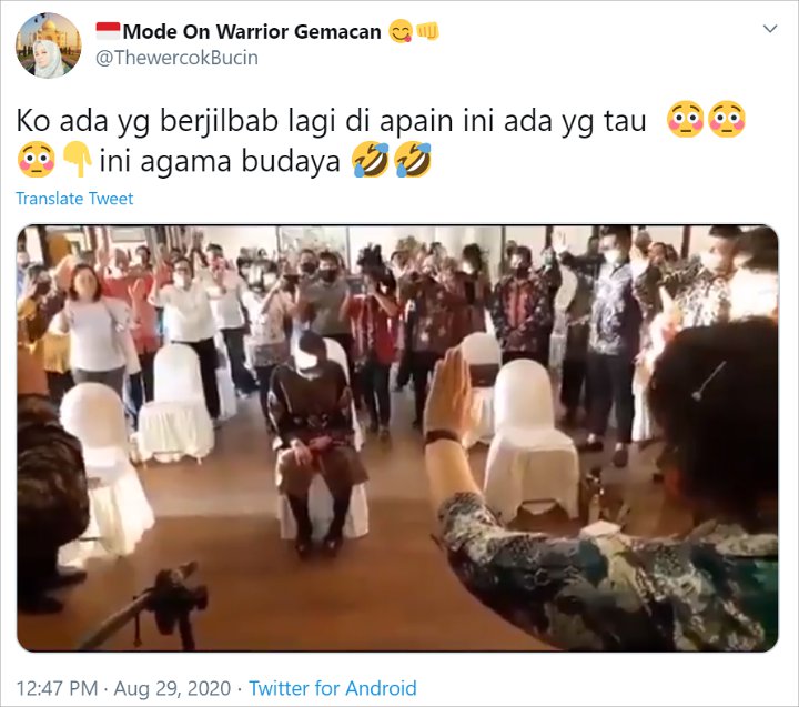 Viral Video Walkot Risma \'Dibaptis\', Pemkot Surabaya Beri Klarifikasi Begini