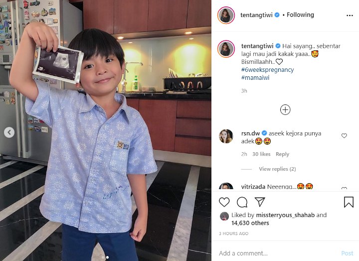 6 Bulan Lepas Status Janda, Tiwi Eks T2 Umumkan Hamil Anak Kedua
