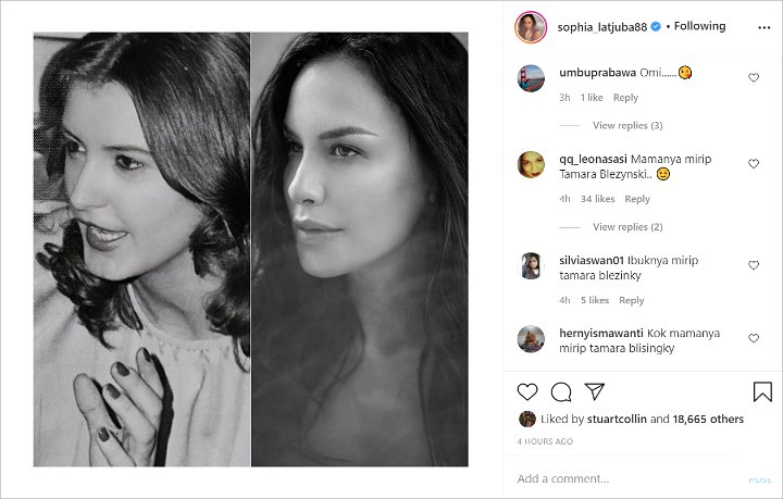 Potret Cantik Ibunda Sophia Latjuba yang Disebut Mirip Tamara Bleszynski, Bak Putri Kerajaan