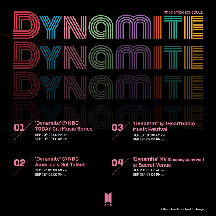 BTS Umumkan Lebih Banyak Rencana Promosi \'Dynamite\', Bakal Tampil Di \'America\'s Got Talent\'