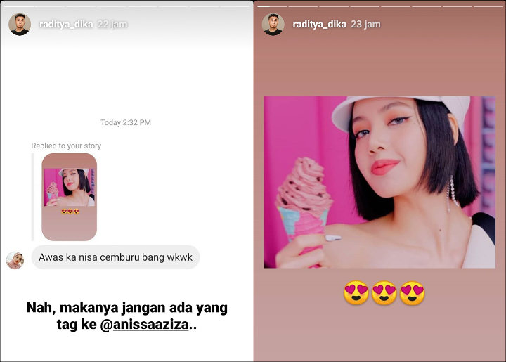 Raditya Dika Ikut Kena Demam Lagu \'Ice Cream\' BLACKPINK, Kucing-kucingan dari Sang Istri?