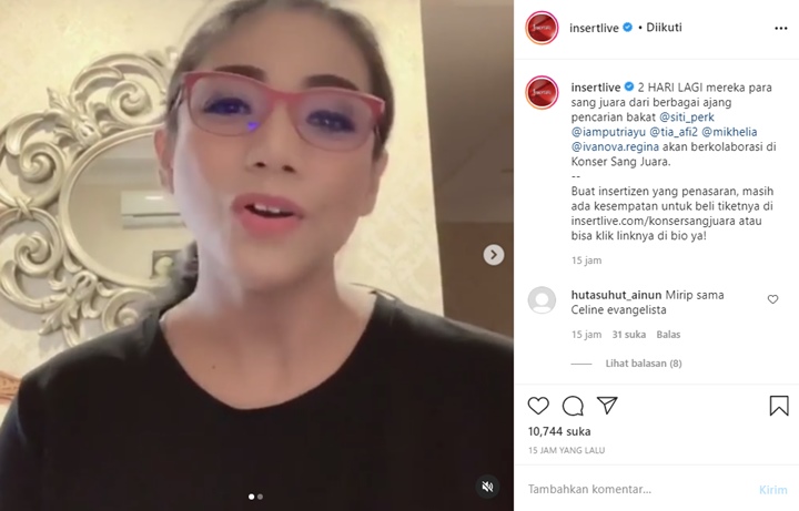 Geger \'Celine Evangelista\' Merdu Nyanyi Lagu Dangdut, Ini Faktanya
