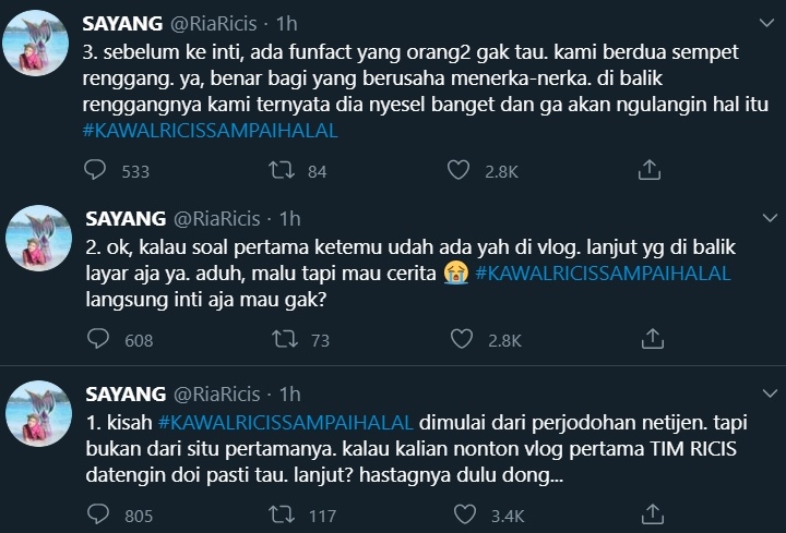 Ria Ricis Ternyata Kemakan Omongan Sendiri?