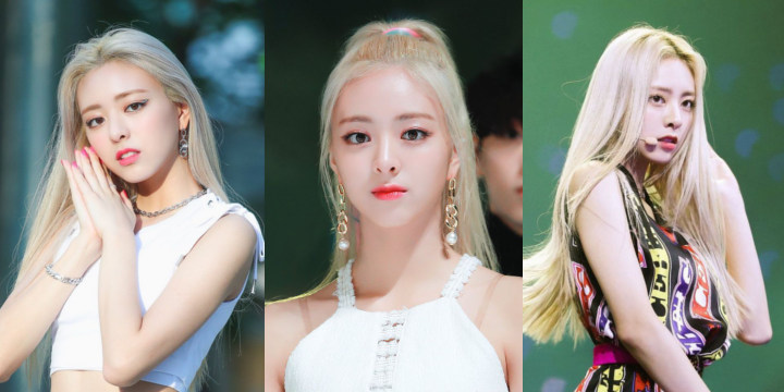 Visual Yuna ITZY Dengan dan Tanpa Poni Dibandingkan 2