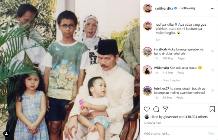 Foto Jadul Raditya Dika Salah Kostum Ditertawakan Netter, Diejek Muka Lusuh Hingga Absurd Sejak Dini