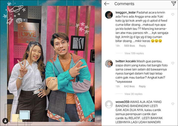 Tiara Andini Pamer Foto Bareng Rizky Billar, Fans Leslar Langsung Ngamuk Sebut Cuma Pansos