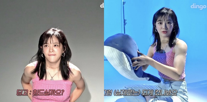 Kim Sejeong Gu9udan Bikin Kaget, Kini Miliki Lengan Besar dan Berotot Bak Atlet