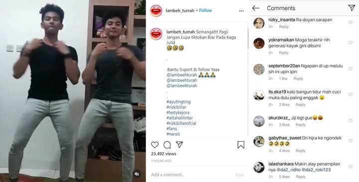 Rizki-Ridho Pamer Video Joget Gemulai Pagi-pagi, Netter Ngaku Jadi Gak Nafsu Sarapan