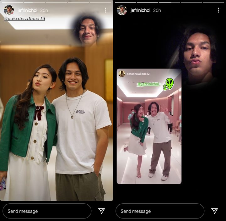 Jefri Nichol Kepergok Mesra Bareng Natasha Wilona Usai Heboh Pamer Perut Sixpack