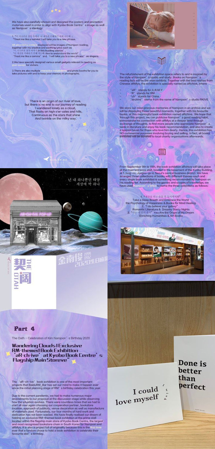 Rayakan Ultah RM BTS, Fans Kerja Sama dengan Toko Buku Terbesar Demi Gelar Event Ini
