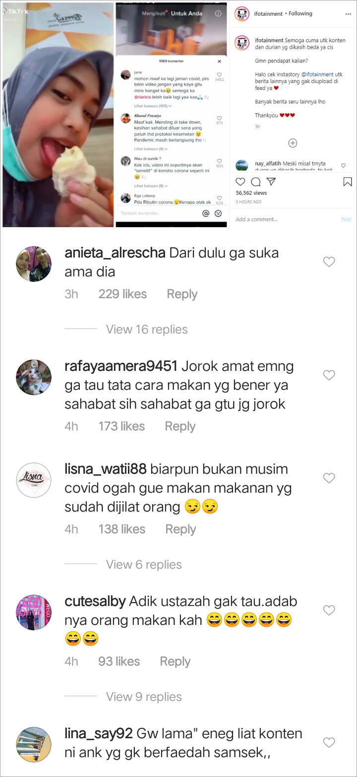 Heboh Video Ria Ricis Bagikan Durian yang Sudah Dijilat ke Teman-teman, Dihujat Tak Punya Adab