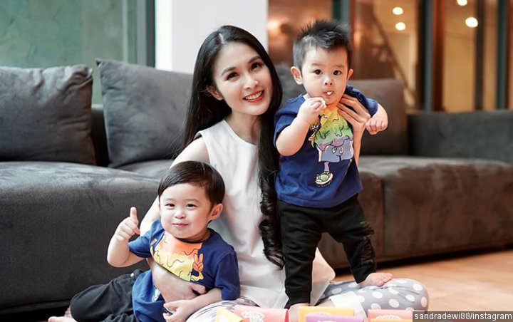 Sandra Dewi Bagikan Tingkah Usil Kedua Putranya Saat Makan, Siapa Paling Menggemaskan?