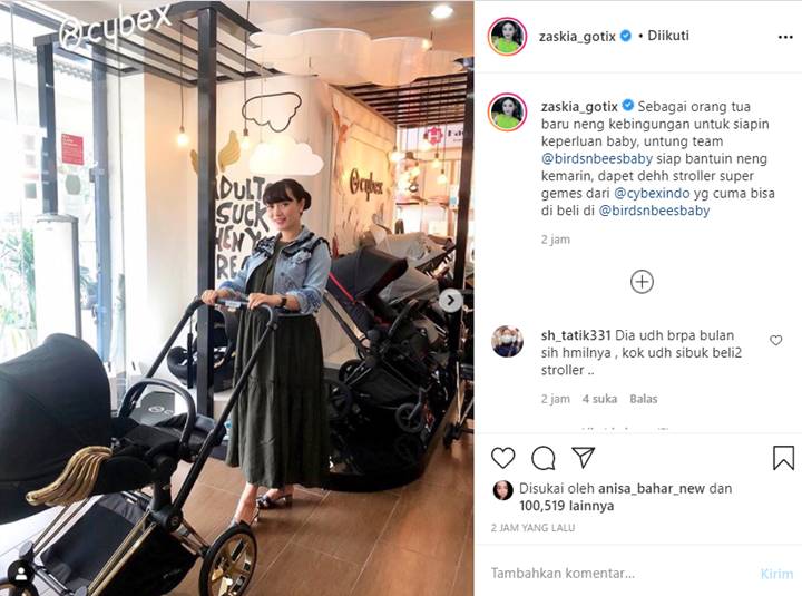 Zaskia Gotik Belanja Perlengkapan Bayi Malah Tuai Reaksi Sinis, Kenapa?
