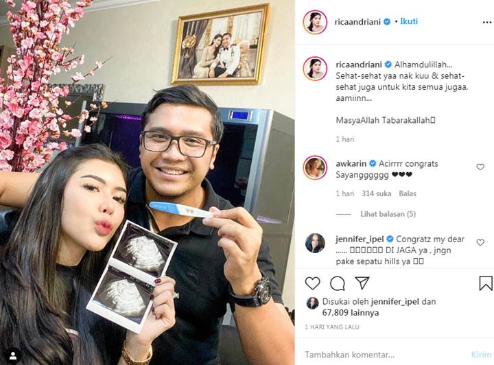 Selebgram Rica Andriani Umumkan Kehamilan, Kontroversi Pernikahan Kembali Dibahas