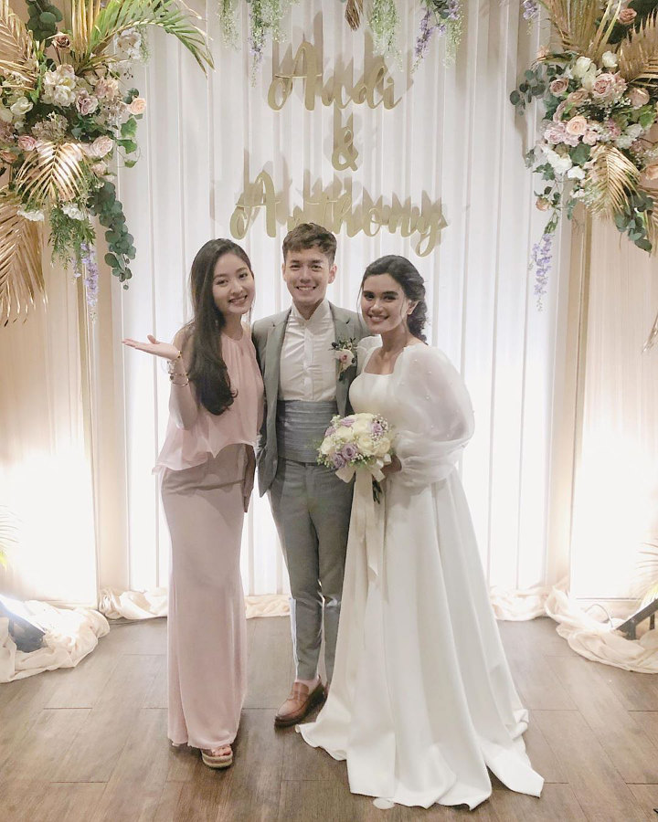 Tamu Spesial Penikahan Audi dan Anthony, Natasha Wilona