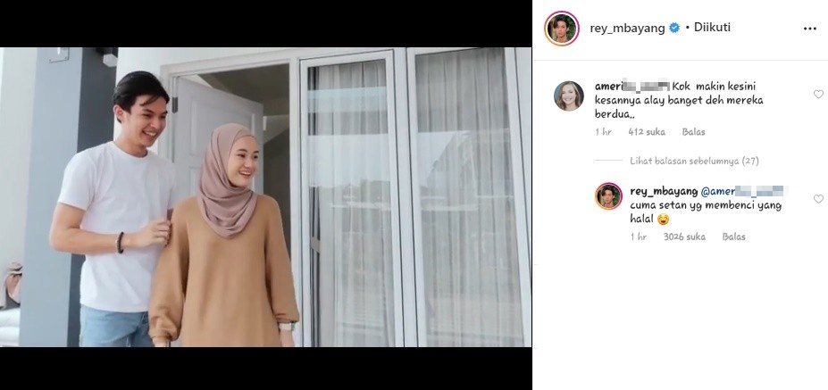 Dicibir Alay Saat Beri Hadiah Motor Ke Dinda Hauw, Rey Mbayang Balas Begini