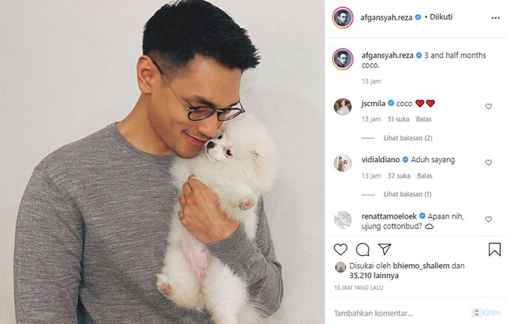 Afgan Disentil Soal Agama Usai Gendong Anjing