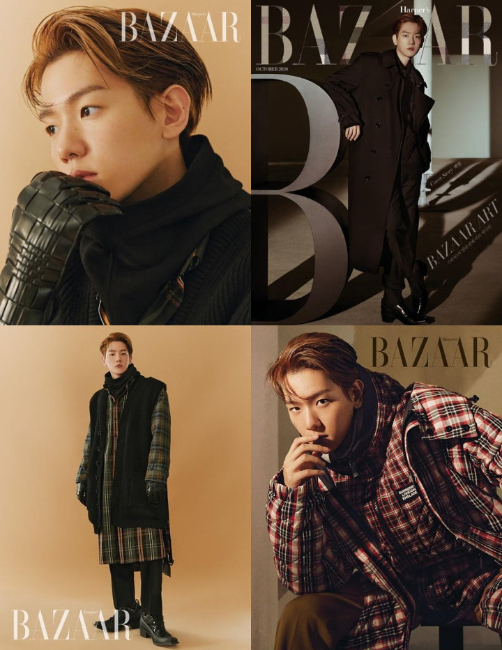 Pose Ganteng di Pemotretan, Baekhyun EXO Dipuji Cocok Jadi Ambassador Burberry