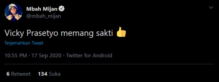 Mbah Mijan anggap Vicky Prasetyo Sakti