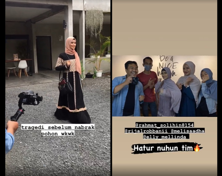 Kegiatan Nadya Istri Rizki DA