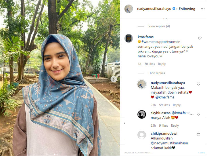 Postingan Nadya